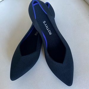 Rothy’s The Points Black Sizes 11 Flats Womens Shoes